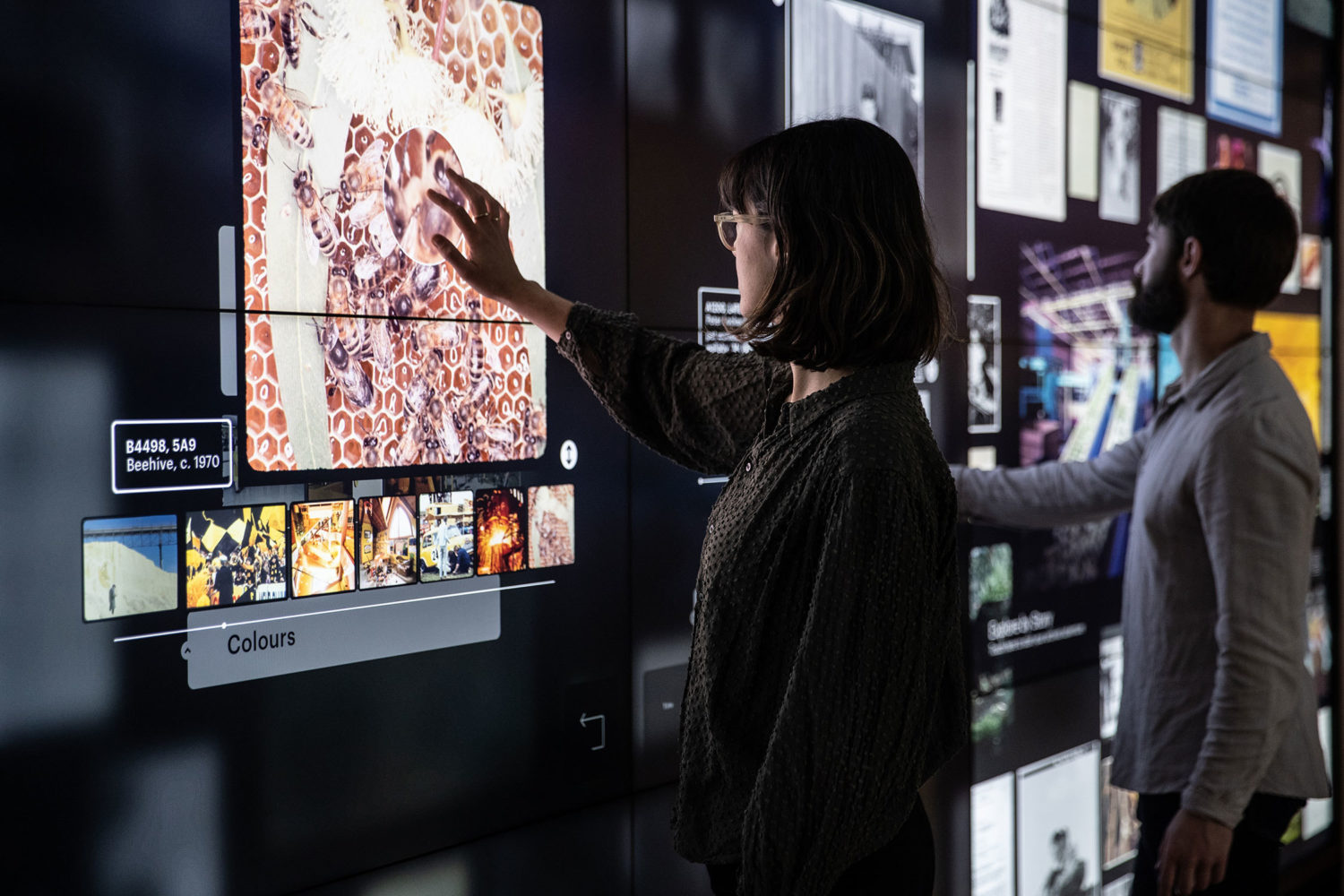 National Archives of Australia (NAA) – Multi-Screen Interactive Wall